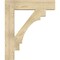 Ekena Millwork Merced Block Rough Sawn Bracket, Douglas Fir, 6"W x 32"D x 38"H BKT06X32X38MRC05RDF - alternate 4